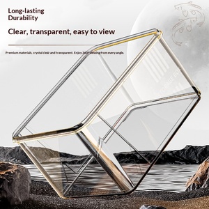 אקווריום דגם חדש 2026, דמוי זכוכית אקרילית, מיכל אקולוגי לסלון, מיכל גידול קטן לדגי זהב וצבים, לשימוש ביתי - Product Image 5