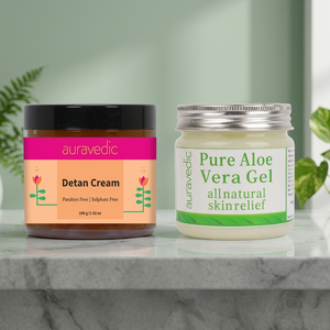 Crème hydratante pour le corps à l'aloe vera Detan and Soothe pour les taches brunes, les taches de soleil et la pigmentation, convient à tous les types de peau - Product Image 3