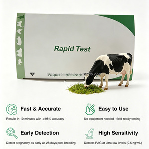 Kit <span class=keywords><strong>de</strong></span> Prueba Rápida <span class=keywords><strong>de</strong></span> <span class=keywords><strong>Embarazo</strong></span> PAG Bovino Veterinario, Precio <span class=keywords><strong>de</strong></span> Fábrica, Prueba <span class=keywords><strong>de</strong></span> <span class=keywords><strong>Sangre</strong></span> Completa/Serum para Detección en Ganado Lechero y Cría <span class=keywords><strong>de</strong></span> Bovinos - Product Image 2