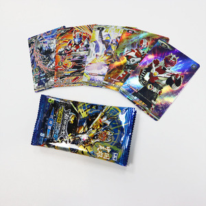 Dayanıklı kağıttan yapılmış çocuklar için yüksek kaliteli özel baskı <span class=keywords><strong>Anime</strong></span> karikatür holografik folyo ticaret kartı - Product Image 1