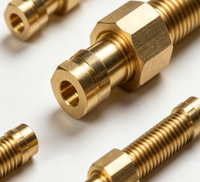 Kit de blocs de collecteur en laiton usinés CNC, ensemble de raccords pneumatiques à compression pour système de contrôle de fluides en pipeline