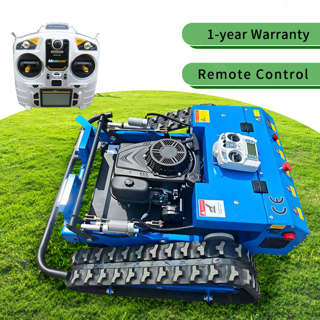 Agricultural Pasture Maintenance High Performance Crawler Lawn Mower Intelligent Remote Control Mower