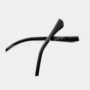 نظارات معدنية بدون إطار بتصميم مقطوع كالجواهر، حاصلة على شهادة ISO9001، مناسبة للمهنيين العاملين، تُضفي صورة احترافية. - Product Image 6