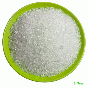 Vente en gros de sable de verre fin transparent, éclats de verre brisé pour média filtrant de <span class=keywords><strong>piscine</strong></span> et aquarium - Product Image 4