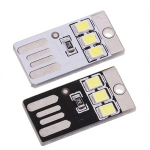 ไฟคีย์บอร์ด USB ขนาดเล็ก สว่างพิเศษ ไฟ LED สำหรับกลางคืน พร้อมบอร์ดพัฒนา สำหรับโน้ตบุ๊ก คอมพิวเตอร์ ชิปจ่ายไฟมือถือ - Product Image 1
