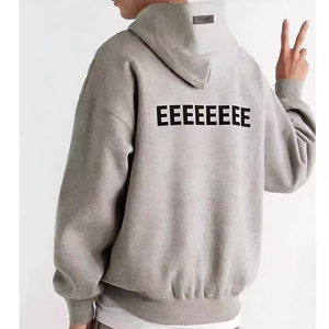 Sweat à capuche No Fear de qualité supérieure, en coton, unisexe, épais, confortable et élégant, de la marque <span class=keywords><strong>Casablanca</strong></span>, avec logo imprimé « God Damn » - Product Image 3