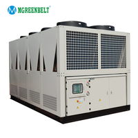 Refroidisseur d'eau à vis automatique à refroidissement par air avec moteur et engrenage, machine de refroidissement industrielle pour toutes les industries