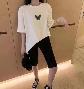 T-<span class=keywords><strong>Shirt</strong></span> uni pour femmes, haut décontracté, imprimé Vintage, grandes tailles, tendance - Product Image 2