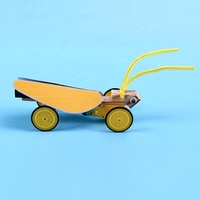 Robot jouet électrique en bois pour enfants, modèle fait à la main, expérimentation scientifique, jouets d'animaux, entraînement de capacité pratique