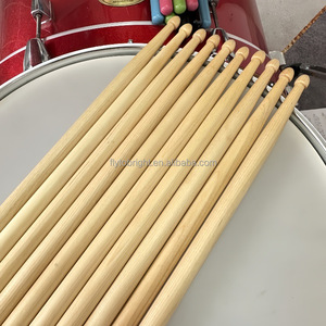Baguettes de batterie professionnelles en chêne/érable/noyer/hickory, tailles 5A/7A, option de logo personnalisé - Product Image 4
