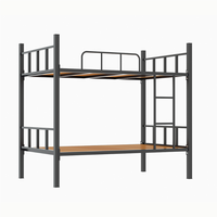 Lit superposé convertible pleine grandeur, pliable et réglable, en acier, avec cadre métallique durable, design moderne et portable pour chambre à coucher et salon