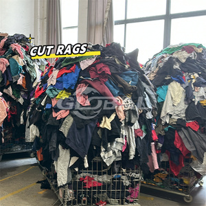 Venta de fábrica Material suave <span class=keywords><strong>Trapos</strong></span> de algodón reciclado sin suciedad kg Paño de limpieza de algodón sin coser Trapo de tienda <span class=keywords><strong>Trapos</strong></span> de camiseta de color oscuro - Product Image 5
