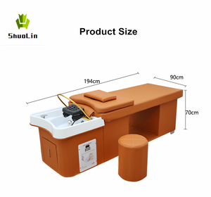 เฟอร์นิเจอร์อ่างล้างผม เก้าอี้สระผม เตียงสระผม เตียงนวด เตียงสปาผมหรูสไตล์เกาหลี - Product Image 6