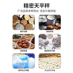 Balanza Electrónica de Alta Precisión Changxie 3000g 0.001g, Báscula de Laboratorio de Acero Inoxidable para Pesar Joyas y Oro - Product Image 3