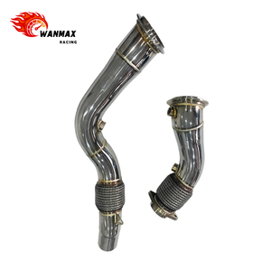 Tubo de <span class=keywords><strong>escape</strong></span> de acero inoxidable 304 pulido de rendimiento para <span class=keywords><strong>BMW</strong></span> F80 M3 F82 <span class=keywords><strong>M4</strong></span> F8X S55, tubos de <span class=keywords><strong>escape</strong></span> de prueba - Product Image 5