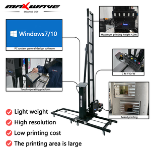 Il più recente doppio Epson DX10 DX7 4m alta 3D UV parete stampante macchina murale <span class=keywords><strong>stampa</strong></span> idee di business iniziano 7 colori CMYK + WW - Product Image 5