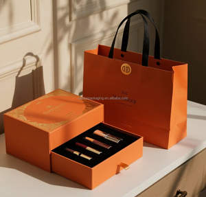 Hoàn Thành Chuyên Nghiệp Tùy Chỉnh Cao End Hộp Mỹ Phẩm Bao Bì Cứng Nhắc Tông Vẻ Đẹp Trang Điểm Thiết Lập Tinh Dầu Quà Tặng Hộp Giấy - Product Image 2