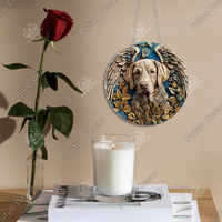 Décoration Murale Acrylique Chien/Chat : Charme Rustique pour Propager l'Amour et le Bonheur – Idéale pour les Amoureux des Animaux