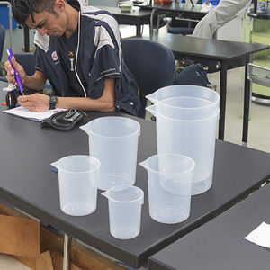 थोक 500 एमएल 1000 एमएल पीपी प्लास्टिक प्रयोगशाला बेकर्स स्टेरिल आसान साफ टिकाऊ गर्मी प्रतिरोधी आइसो9001 प्रमाणित 3 साल की वारंटी - Product Image 2