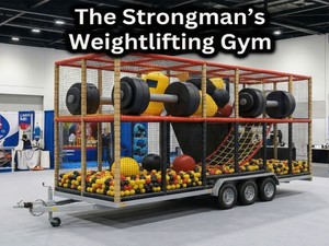 Aire de jeux mobile intérieure sur le thème du <span class=keywords><strong>clown</strong></span> de cirque classique avec trampoline - Aire de jeux souple portable de style carnaval <span class=keywords><strong>pour</strong></span> location événementielle - Product Image 4