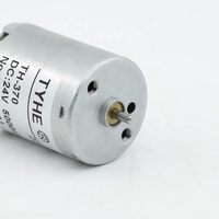 TYHE 370 Suku Cadang Pengganti 12v 24v RF370 24mm Daya Rendah 1w Torsi Rendah 5mnm Kecepatan Tinggi 12000rpm Motor DC dengan Sertifikasi CE