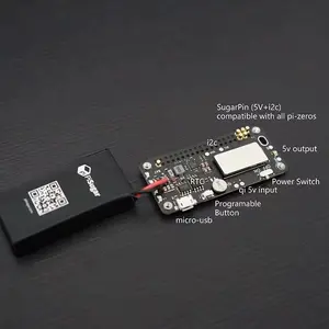 2021 Raspberry Pi Zero แบตเตอรี่ 1200mah 2a เอาต์พุตแหล่งจ่ายไฟต่อเนื่อง