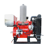 Moteur diesel refroidi à l'eau 4 cylindres 27kw 3000 tr/min haute efficacité et économie d'énergie, puissant groupe motopropulseur de pompe à eau