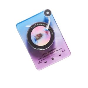 Carte magnétique en acrylique personnalisée avec étiquette NFC pour album programmé de la page musicale GSC - Product Image 6