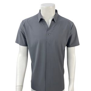 เสื้อโปโลแขนสั้นผ้าสแปนเด็กซ์ผ้าไนลอนต้านเชื้อแบคทีเรียแห้งเร็วระบายอากาศ - Product Image 3