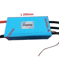 ESC sin Escobillas Flier 16S 500amp de Alta Potencia 29.6KW 59.2V de Aluminio con Protección IP54 para Avión RC, Paramotor, Parapente Modelo A