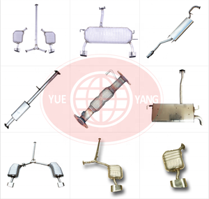 Auto Reserveonderdelen Uitlaatsysteem Geluidsreductiegeluiddemperpijpen Voor Volkswagen Tiguan 2010 2016 2017 Uitlaatpijpen - Product Image 3