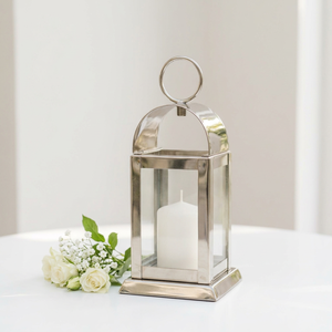 Farolillos de Metal Mini de Acero Inoxidable para Decoración Colgante del Hogar y Patio - Product Image 1
