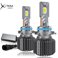 Phares LED haute puissance 220w Csp 3570 4575 puces H4 H7 H11 9005 9004 H13 éclairage automobile Canbus mini taille