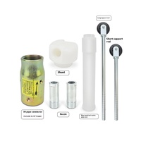 Outil de sablage de pipeline portable de qualité supérieure, équipement de sablage interne des parois de tuyaux pour le décapage de la rouille des surfaces métalliques