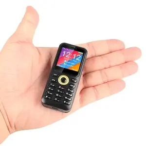 Bán buôn mini điện thoại di động L8 1.33 inch IPS Dual Sim thẻ Dual Standby nhỏ nhỏ điện thoại di động