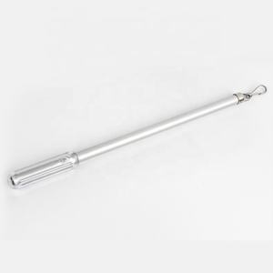 ヘビーデューティアルミニウムドレープバトンカーテンバトン1/2 "厚ステンレスフック付きブラックカラー - Product Image 2