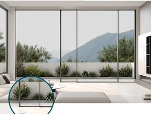 Porte Scorrevoli per Casa a <span class=keywords><strong>2</strong></span> e 3 Binari in Alluminio, Durevoli ed Eleganti, Altri Prodotti per Porte per Uso Domestico - Product Image 6