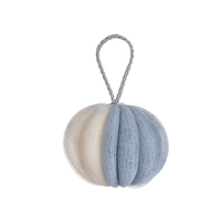 Éponge de bain, épurateur de corps, maille, Pouf de douche, boule de bain, éponge pour exfolier