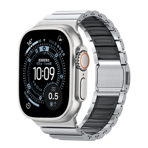 Bracelets de montre magnétiques ajustables en <span class=keywords><strong>titane</strong></span> dynamique Win-Win pour <span class=keywords><strong>Apple</strong></span> <span class=keywords><strong>Watch</strong></span> Ultra 1 49mm, montres intelligentes pour professionnels - Product Image 4