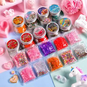 Scented Crystal Slime Putty Toy Metallic <b>Aluminum</b> <b>Container</b> Magic Surprise Stationery Carnival Club Bundle Display - Product Image 6
