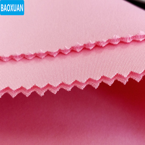 Rắn màu hồng giá rẻ scuba diving spacer polyester lớp không khí vải cho hàng may mặc - Product Image 1