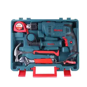 Ronix Rs-0001 13mm Keyed 600W Cordless impact drill mechanics with 22pcs Accessories tool kits