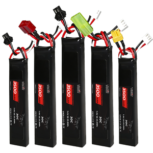 1400mAh 2S 25C エアソフトガンバッテリー リポバッテリー 2S 7.4V 1400mAh 充電式リチウムソフト弾ガンバッテリー - Product Image 5