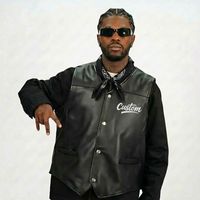 Gilet en daim noir pour homme, vêtement d'extérieur d'hiver, poches avant, sans manches, grande taille, style streetwear, respirant, séchage rapide