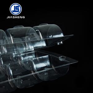 Temizle Macaron kapaklı konteyner Blister plastik Macaron ambalaj kutuları tepsi macaron kutusu - Product Image 3