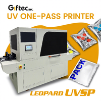 Printer Inkjet Digital Otomatis Kecepatan Tinggi Giftec Ricoh UV Single Pass untuk Kantong PP Polipropilena & Kemasan Fleksibel Non-Woven