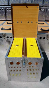 กรงนกพิราบสแตนเลสที่ได้รับการรับรองจากสา<span class=keywords><strong>ยก</strong></span>ารบินเพื่อการเดินทางที่ปลอดภัยและมีการระบายอากาศ - Product Image 3