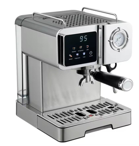 เครื่องชงกาแฟเอสเพรสโซแบบกึ่งอัตโนมัติ 20 บาร์ 1350 วัตต์ ทำจากสแตนเลส เหมาะสำหรับใช้ในเชิงพาณิชย์และที่บ้าน - Product Image 3