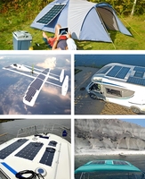 Panneaux solaires photovoltaïques haute efficacité SunPower 250W 300W 380W MAXEON 3 flexibles pour bateaux et ailes de planeurs