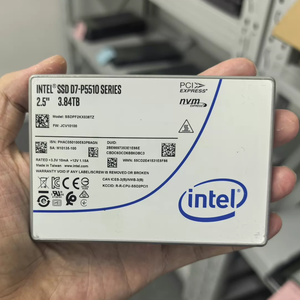 중고 P5510 3.84TB U.2 NVMe SSD SSDPF2KX038TZ01 내장형 솔리드 스테이트 드라이브 - Product Image 1